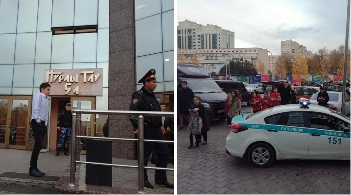 الماتىدا «عيماراتقا جارىلعىش زات قويىلدى» دەگەن جالعان اقپارات تاراعان