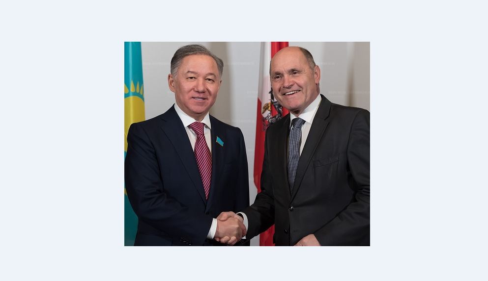 ن.نىعماتۋلين اۋستريا پارلامەنتى ۇلتتىق كەڭەسىنىڭ توراعاسى ۆ.سوبوتكامەن كەزدەستى