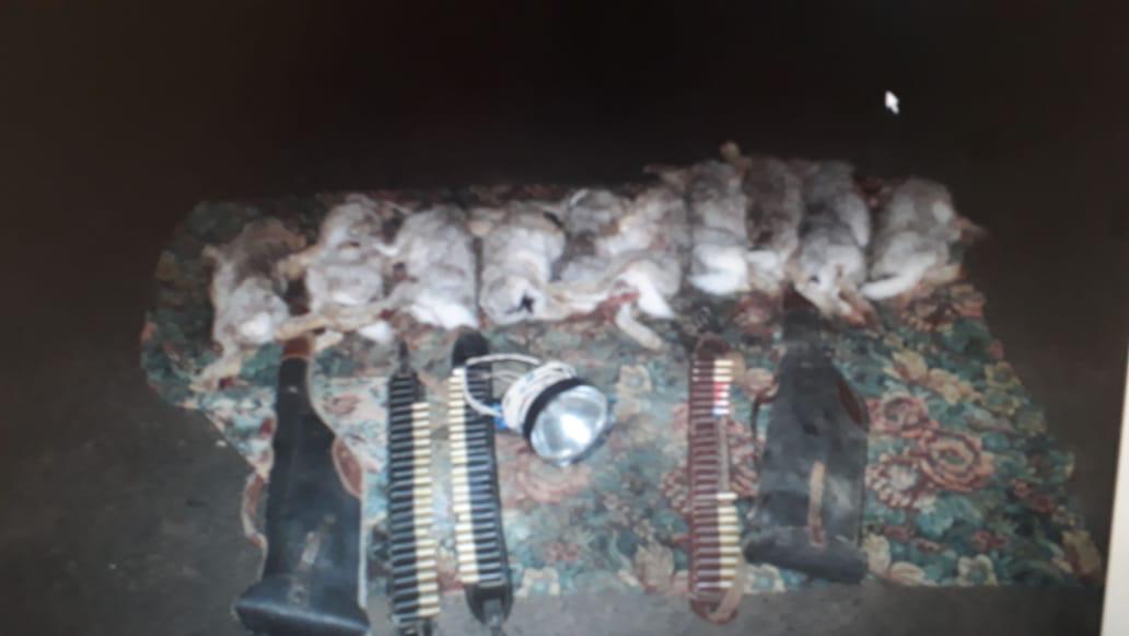 قىزىلوردالىق پوليتسەيلەر زاڭسىز اڭ اۋلاۋشىلاردى ۇستادى
