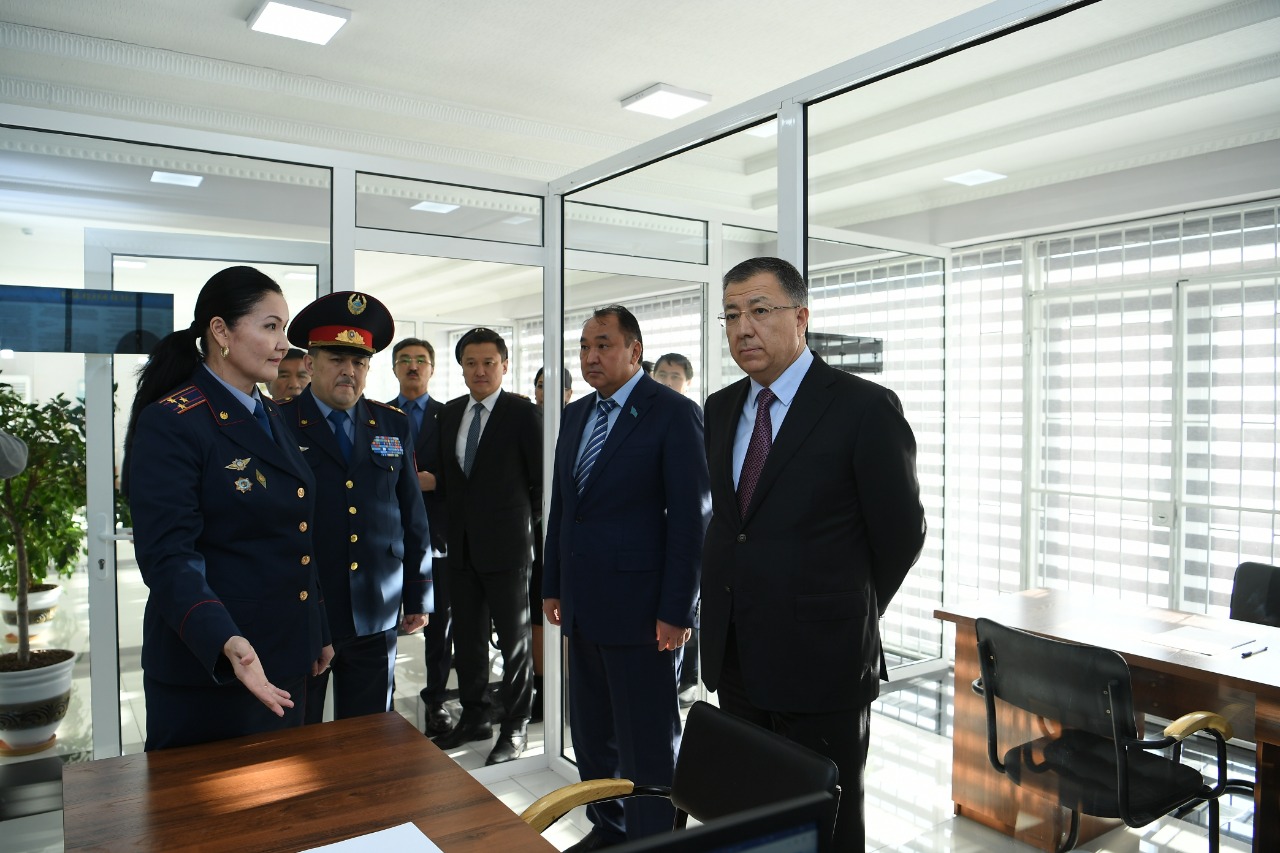 پوليتسيا دەپارتامەنتى تۇرعىندارعا ارنالعان كەڭسە اشتى