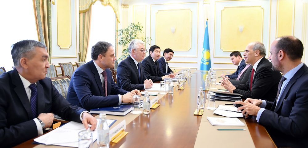 بەيبىت اتامقۇلوۆ ەۋروپالىق وداقتىڭ ورتالىق ازيا بويىنشا ارنايى وكىلىمەن كەزدەستى