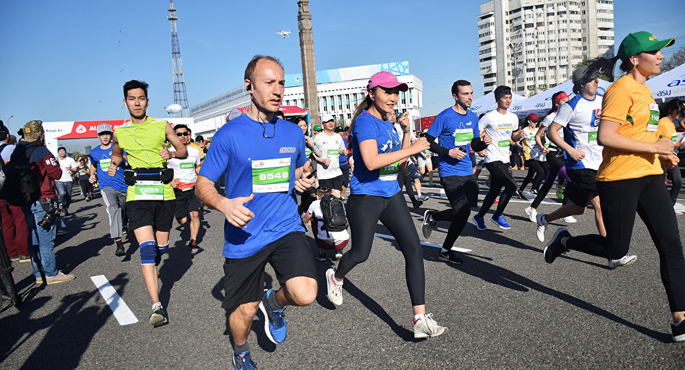 «الماتى مارافونىنىڭ» جۇگىرۋ ماۋسىمى اشىلدى