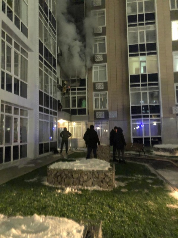 استانادا تۇرعىن ءۇي ورتەندى