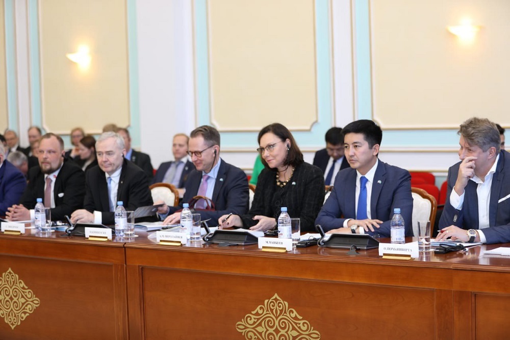 قازاقستان مەن فينليانديا ەكونوميكالىق جانە ينۆەستيتسيالىق ىنتىماقتاستىق ماسەلەلەرىن تالقىلادى