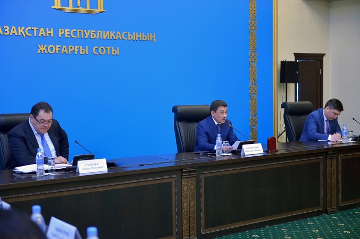 جوعارعى سوت سىبايلاس جەمقورلىق بويىنشا سوت ءىسىن جۇرگىزۋ ماسەلەلەرىن تالقىلادى