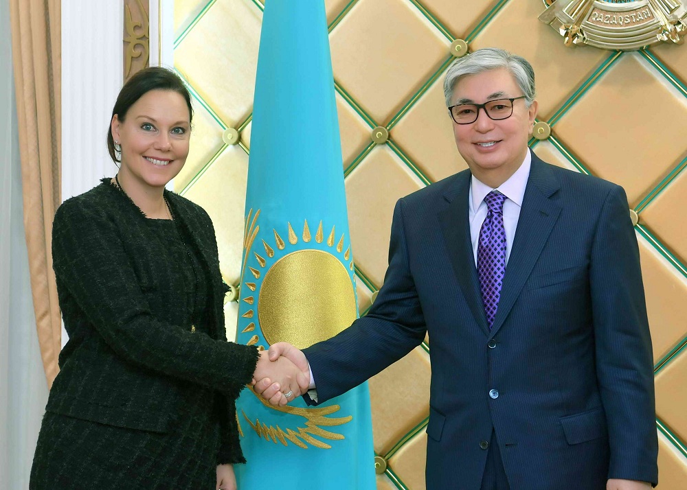 ق. توقاەۆ فينليانديانىڭ سىرتقى ساۋدا جانە دامۋ ءمينيسترى ا.ۆيرولاينەندى قابىلدادى