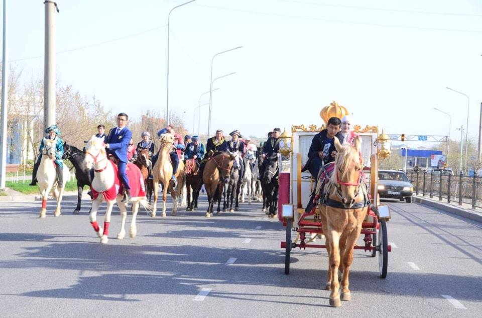 شىمكەنت قالاسىندا ناۋرىز-كەرۋەن ءجۇرىپ ءوتتى