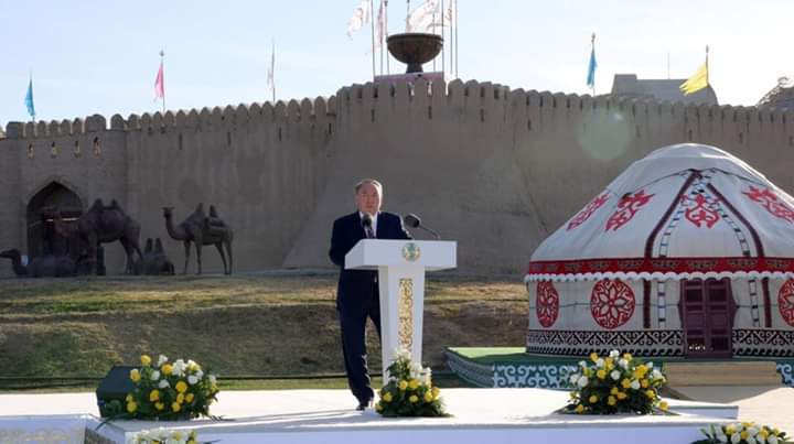 ەلباسى تۇركىستاننىڭ جاڭا ءداۋىرىن باستاپ بەردى