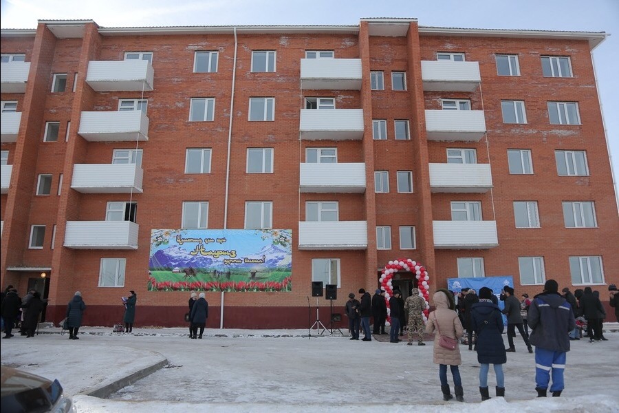 جەزقازعاندا 30 وتباسى باسپانالى بولدى