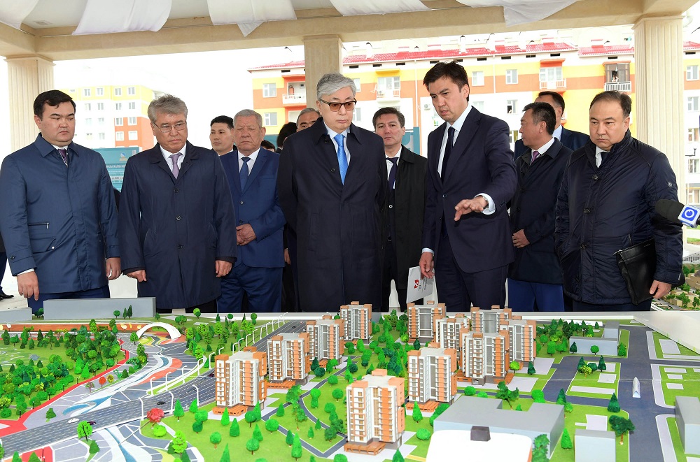 قاسىم-جومارت توقاەۆ شىمكەنت قالاسىنىڭ اكىمشىلىك-ىسكەرلىك ورتالىعىنا باردى