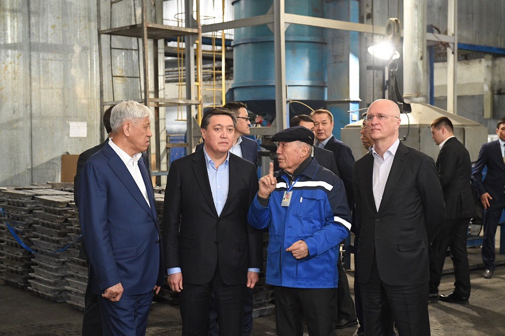 ا. مامين تالدىقورعان قالاسىنىڭ الەۋمەتتىك-ەكونوميكالىق دامۋىمەن تانىستى