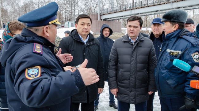 ج. قاسىمبەك باتىس قازاقستان وبلىسىنىڭ كوكتەمگى سۋ تاسقىنى كەزەڭىنە ازىرلىگىن تەكسەردى