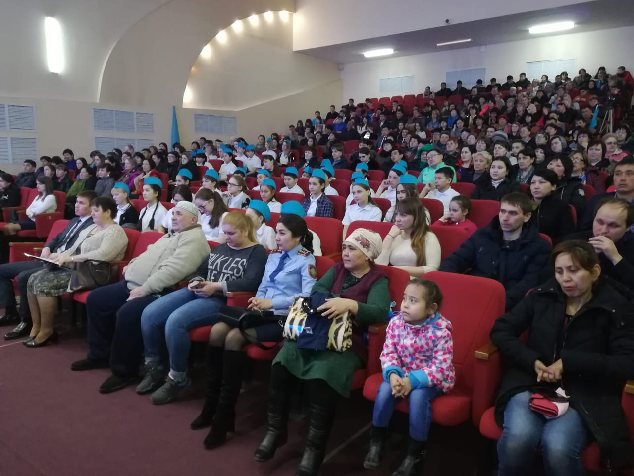 قوستانايدىڭ اۋداندارى مەن قالالارىندا ەلوردانىڭ جاڭا اتىنا وراي اكتسيا ءوتتى