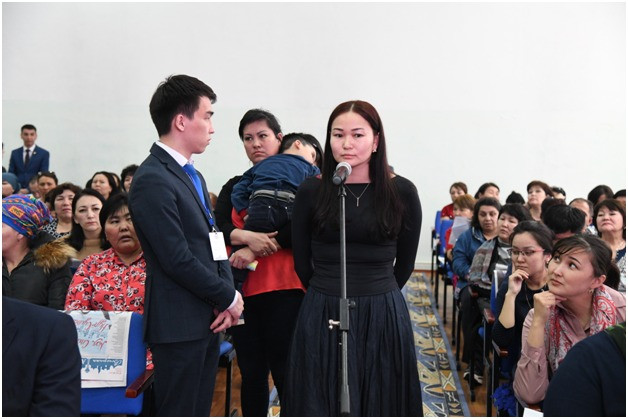 كوپبالالى انالارعا تۇرعىلىقتى جەرى بويىنشا بالاباقشالارعا ورىن ءبولۋدىڭ ارتىقشىلىقتارى ءتۇسىندىرىلدى