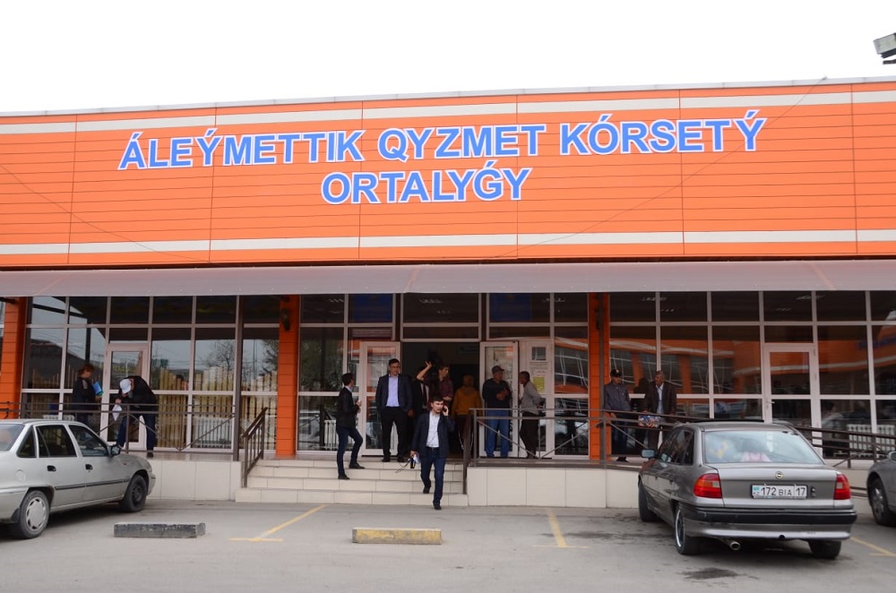 شىمكەنتتە الەۋمەتتىك قىزمەت كورسەتۋ ورتالىقتارى اشىلدى