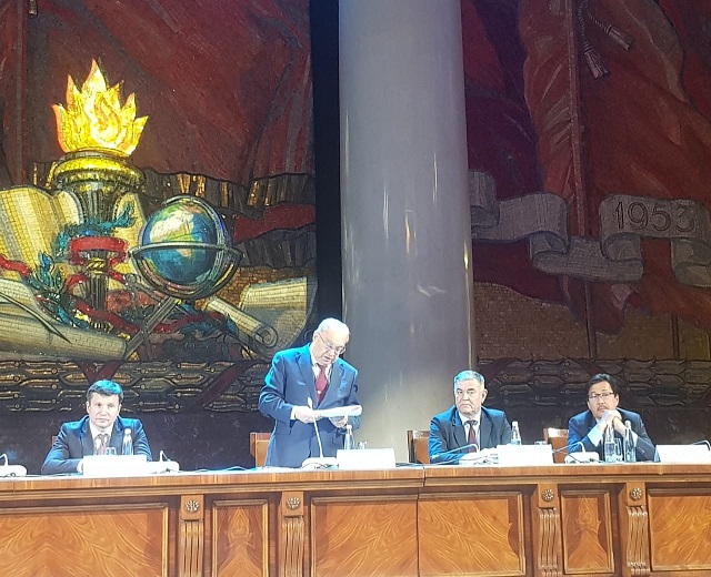 وتاندىق عالىمدار ماسكەۋدە وتكەن حالىقارالىق فورۋمعا قاتىستى