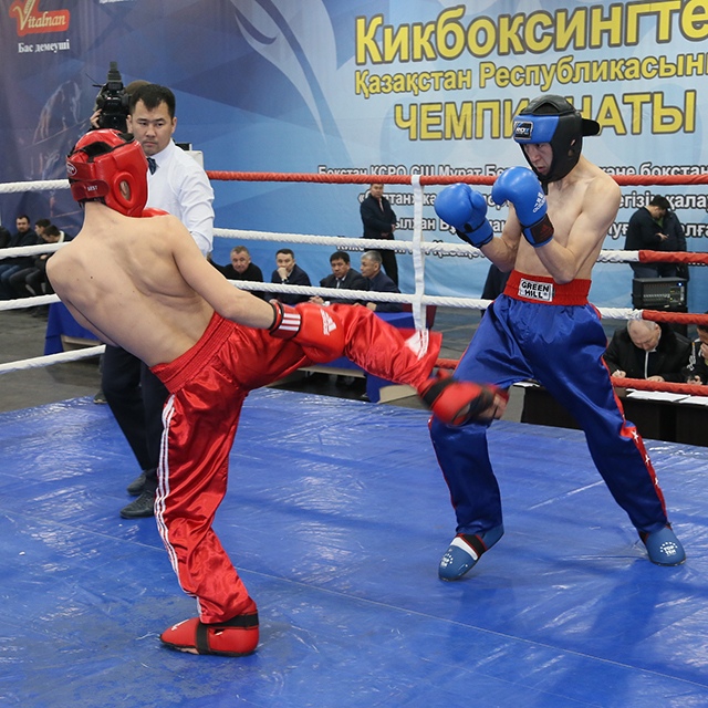 قوستانايدا كيكبوكسينگتەن قازاقستان چەمپيوناتى باستالدى