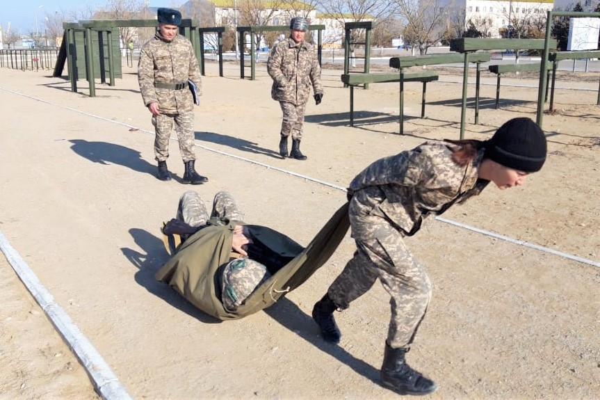 اسكەري دارىگەرلەر حالىقارالىق جارىستارعا دايىندالۋدا