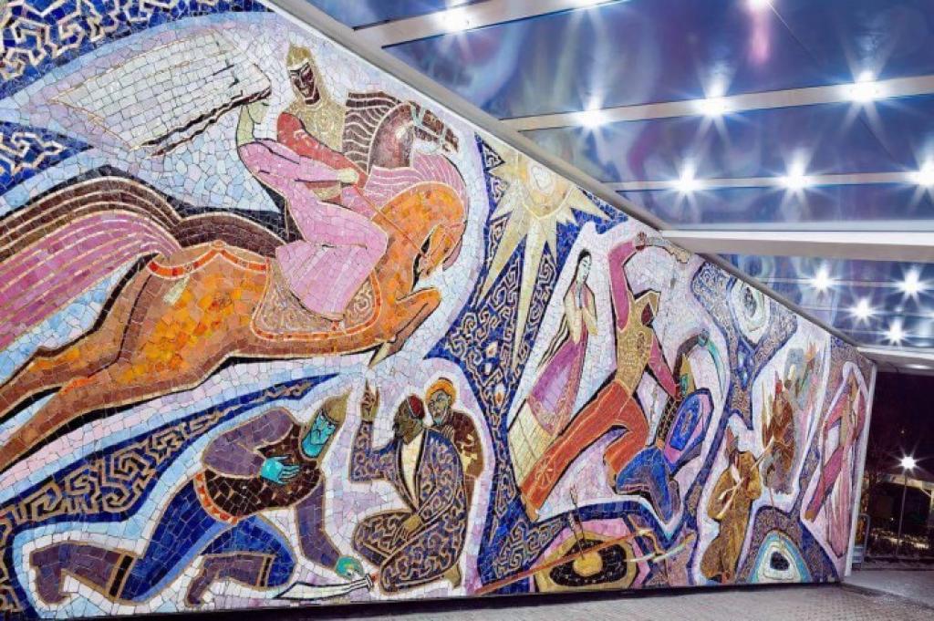  «ەڭلىك-كەبەك» پاننوسى, مولداحمەت كەنباەۆ, نيكولاي تسيۆچينسكي, 1965 جىل