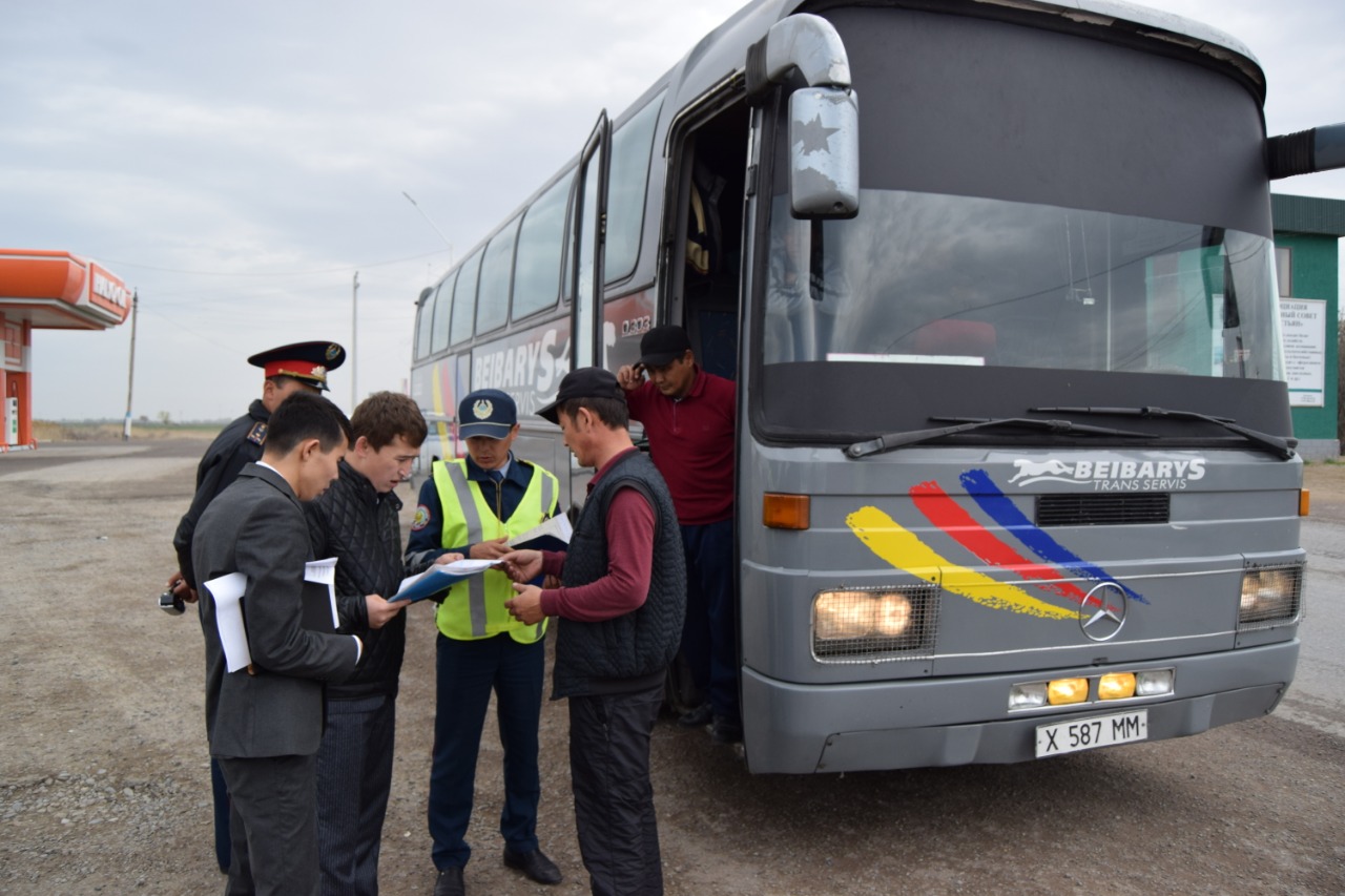 تۇركىستان وبلىسىندا زاڭسىز تاسىمالداۋعا قارسى رەيدتىك شارالار جالعاسۋدا