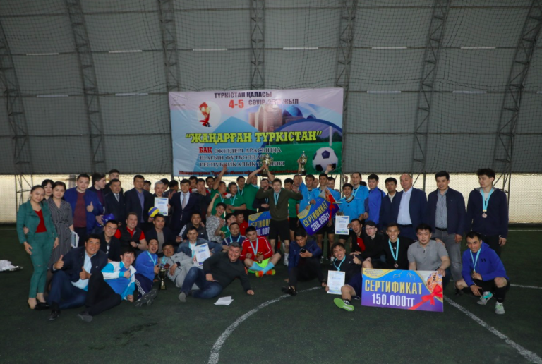 شاعىن فۋتبولدان باق وكىلدەرى اراسىندا «جاڭارعان تۇركىستان» رەسپۋبليكالىق ءتۋرنيرى ءوتتى
