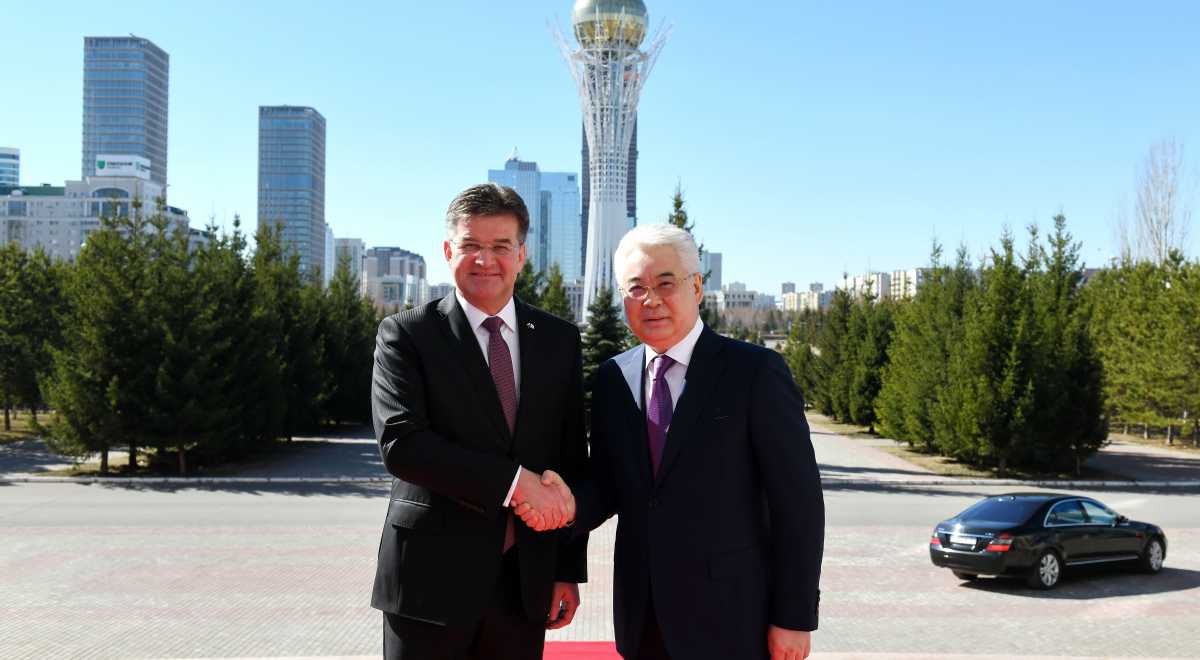 ​قازاقستان جانە ەقىۇ: جاھاندىق قاۋىپسىزدىكتى نىعايتۋ ءۇشىن بىرلەسكەن ارەكەت