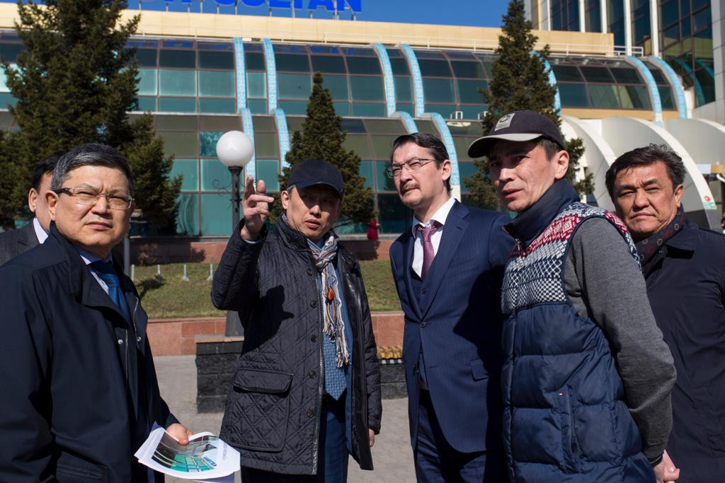 باقىت سۇلتانوۆ قالانىڭ اباتتاندىرىلۋىن تەكسەرىپ, ينفراقۇرىلىم نىساندارىن ارالادى