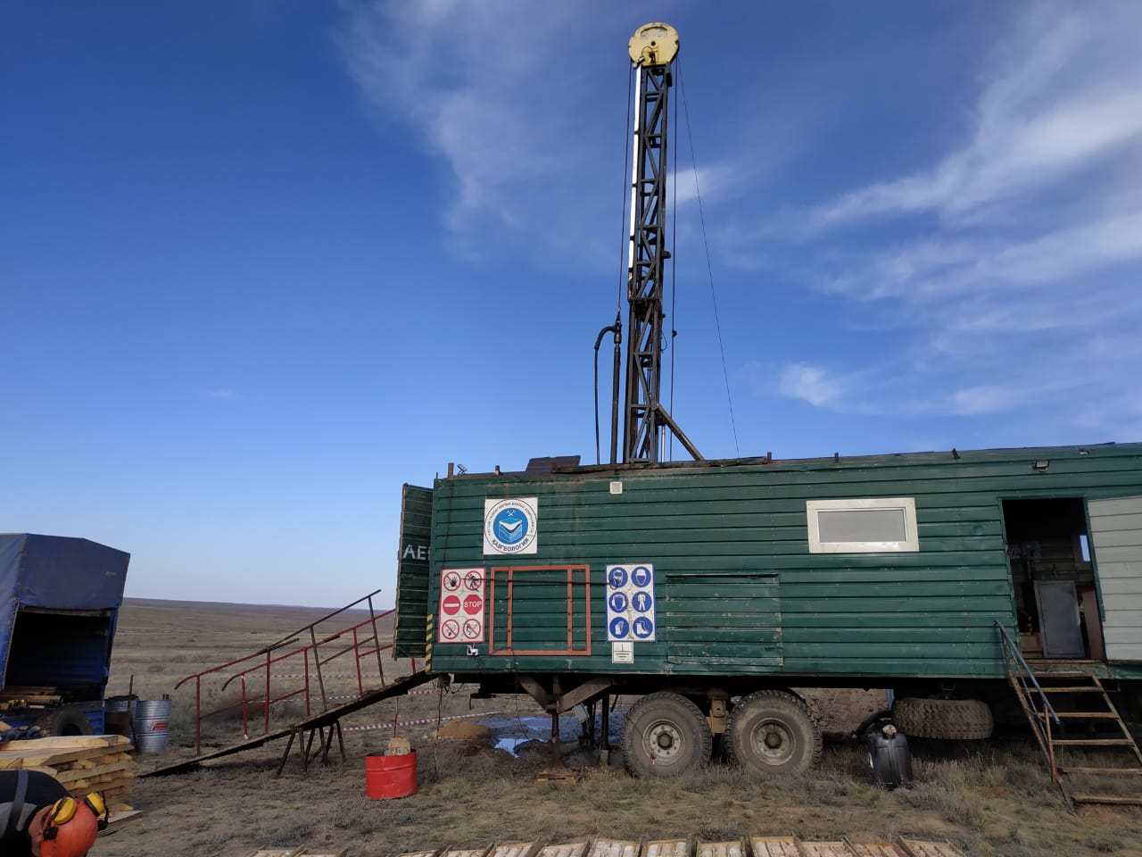 «قازگەولوگيا» التىن قورى بار پەرسپەكتيۆالى ۋچاسكەدە ىزدەۋ جۇمىستارىن جۇرگىزۋدە