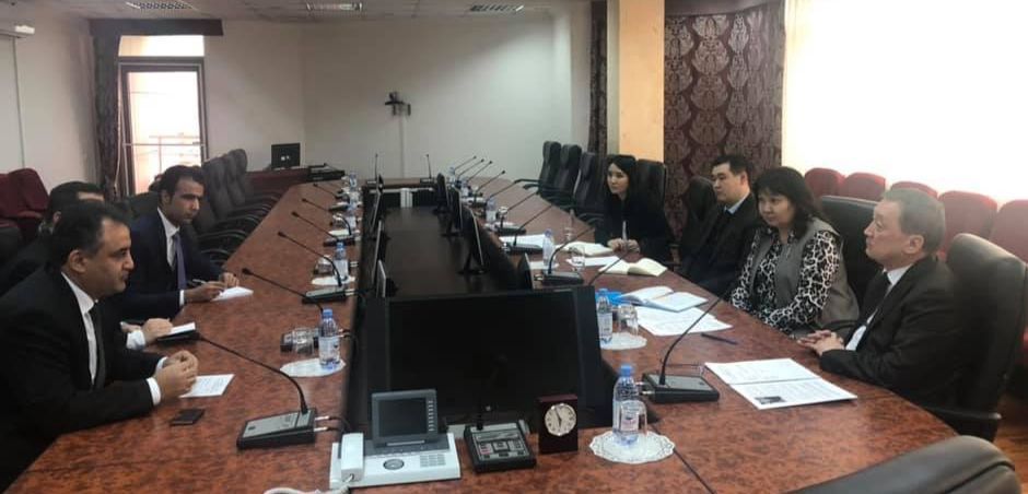 ساپارحان وماروۆ اۋعانستان يسلام رەسپۋبليكاسىنىڭ توتەنشە جانە وكىلەتتى ەلشىسىمەن كەزدەستى