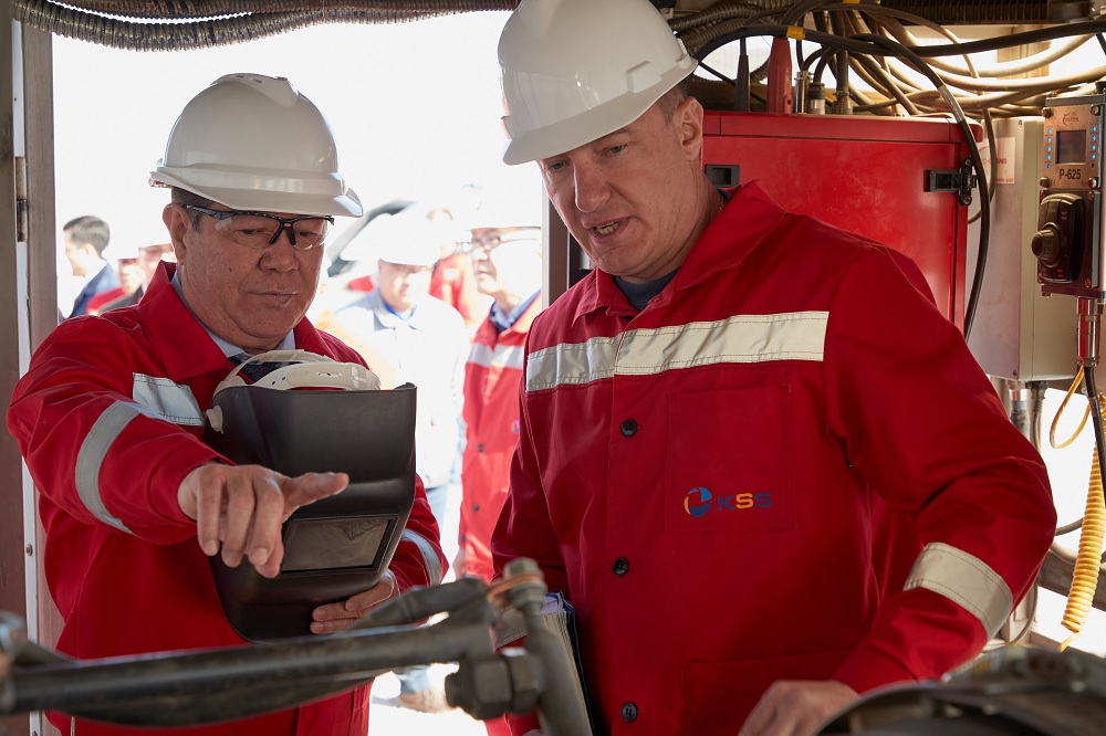 «سارىارقا» گاز قۇبىرىنىڭ قۇرىلىسى ۋاقىتىلى اياقتالادى