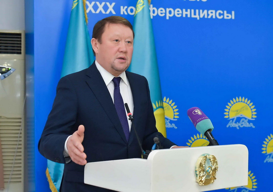 «Nur Otan» پارتياسى سقوف-نىڭ كەزەكتەن تىس كونفەرەنتسياسى ءوتتى
