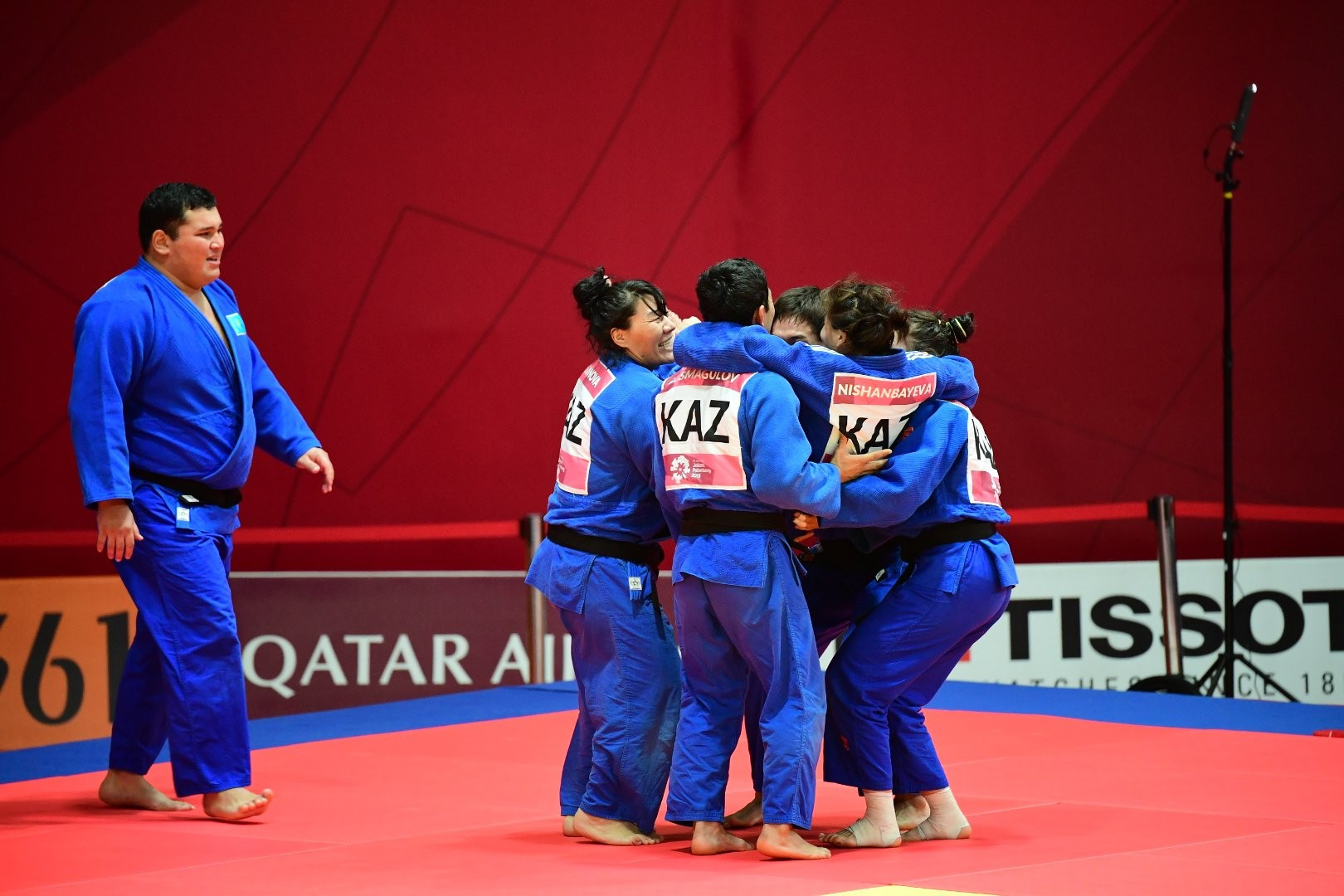 قازاقستان كومانداسى دزيۋدودان ازيا چەمپيوناتىنىڭ قولا جۇلدەسىنە تالاسادى