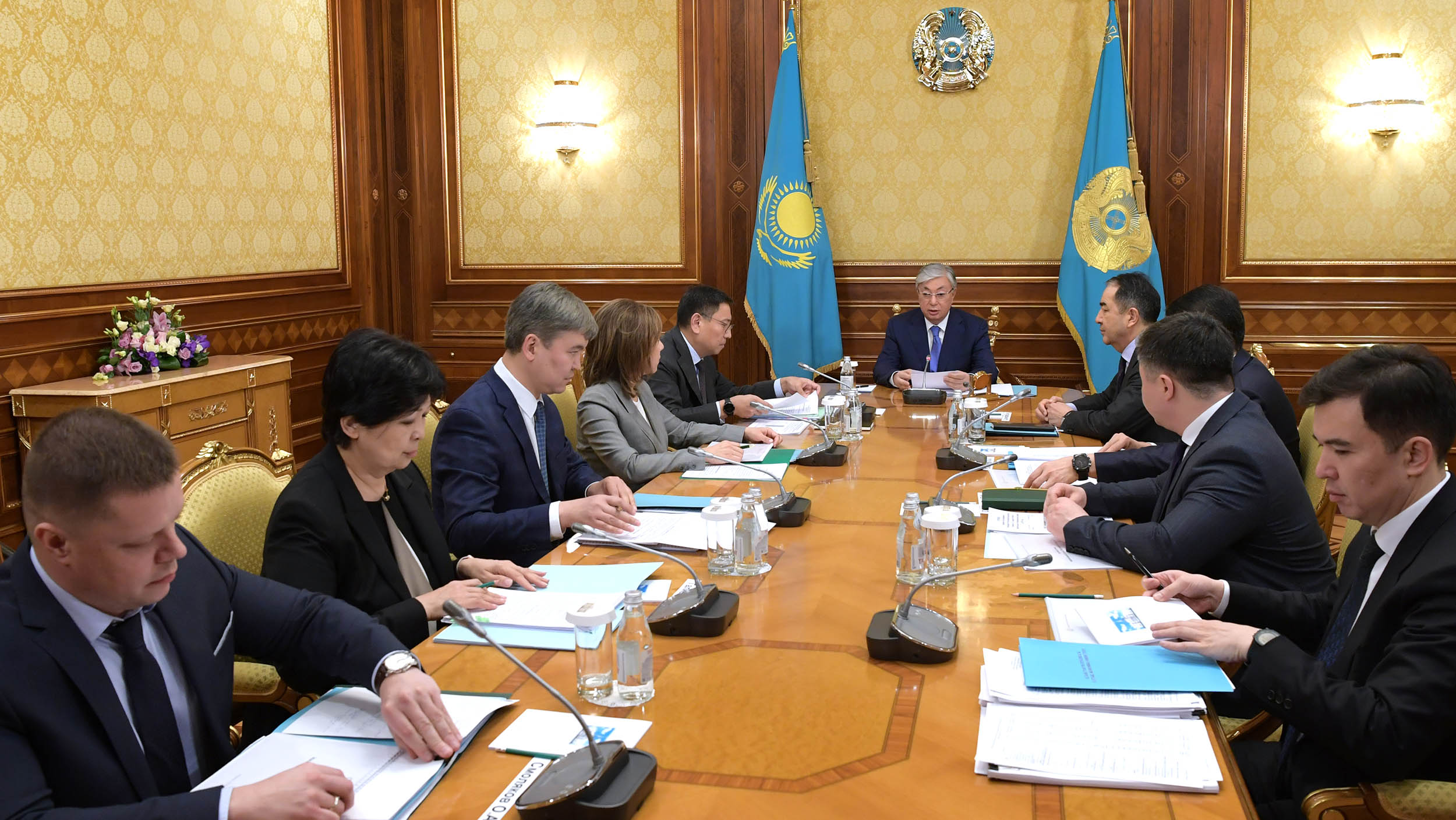 قاسىم-جومارت توقاەۆ ۇلتتىق بانكتىڭ 2018 جىلعى جۇمىسىنىڭ قورىتىندىسى بويىنشا كەڭەس وتكىزدى