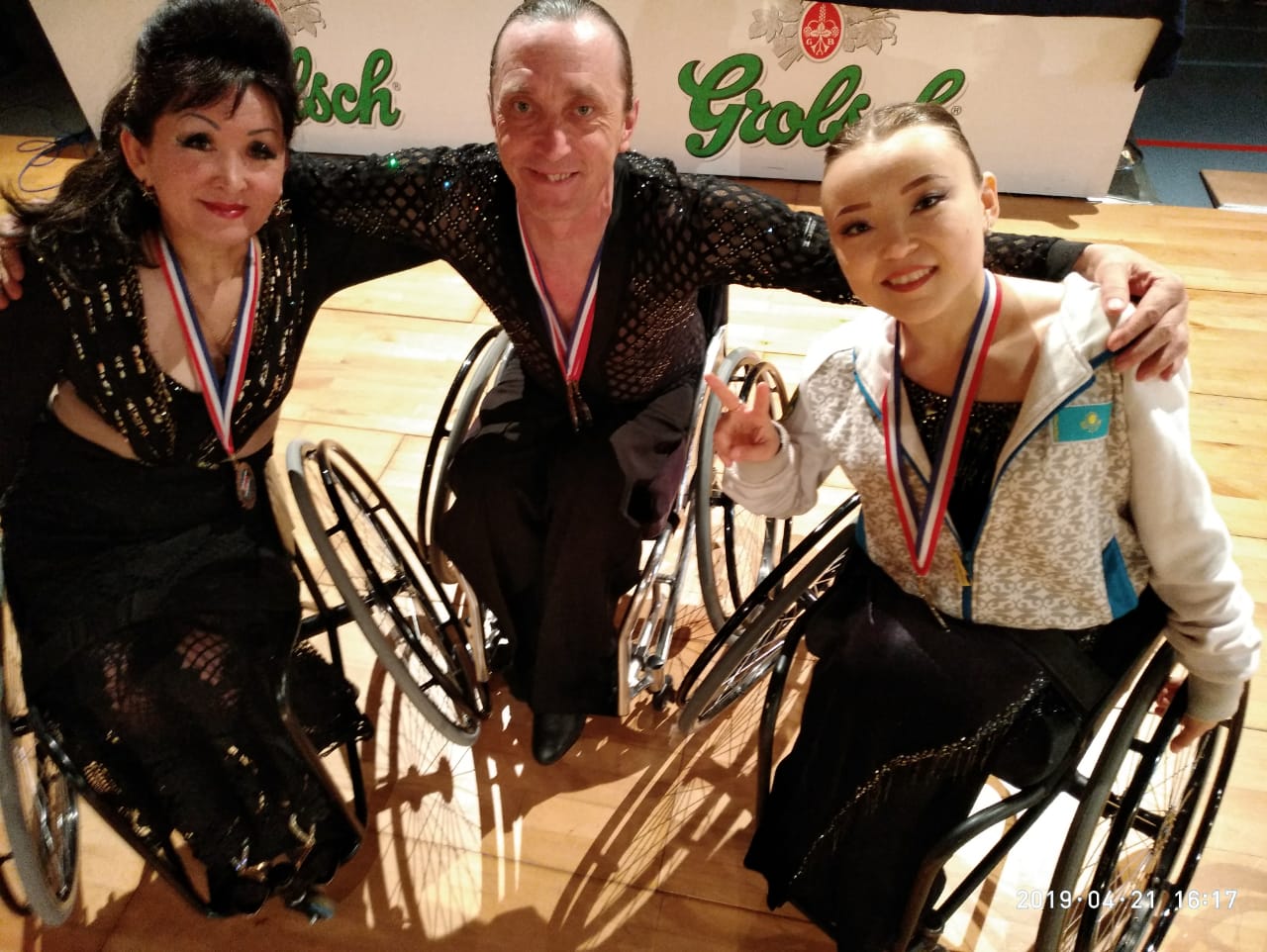 قوستانايلىق سپورتشىلار نيدەرلاندىدان ولجامەن ورالدى