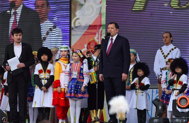 اتىراۋدا قازاقستان حالقىنىڭ بىرلىگى كۇنى كەڭ كولەمدە اتالىپ ءوتتى