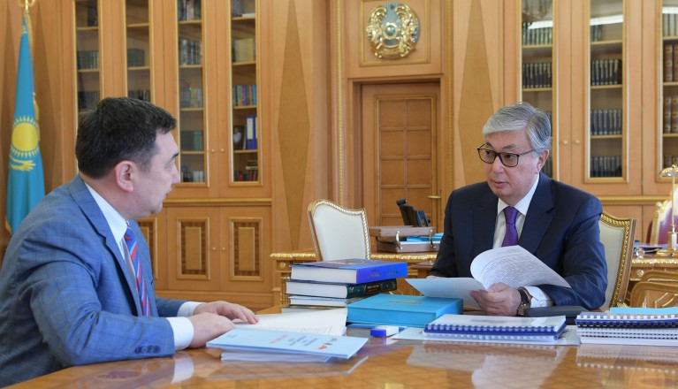 قاسىم-جومارت توقاەۆ حالىقارالىق تۇركى اكادەمياسىنىڭ پرەزيدەنتىن قابىلدادى