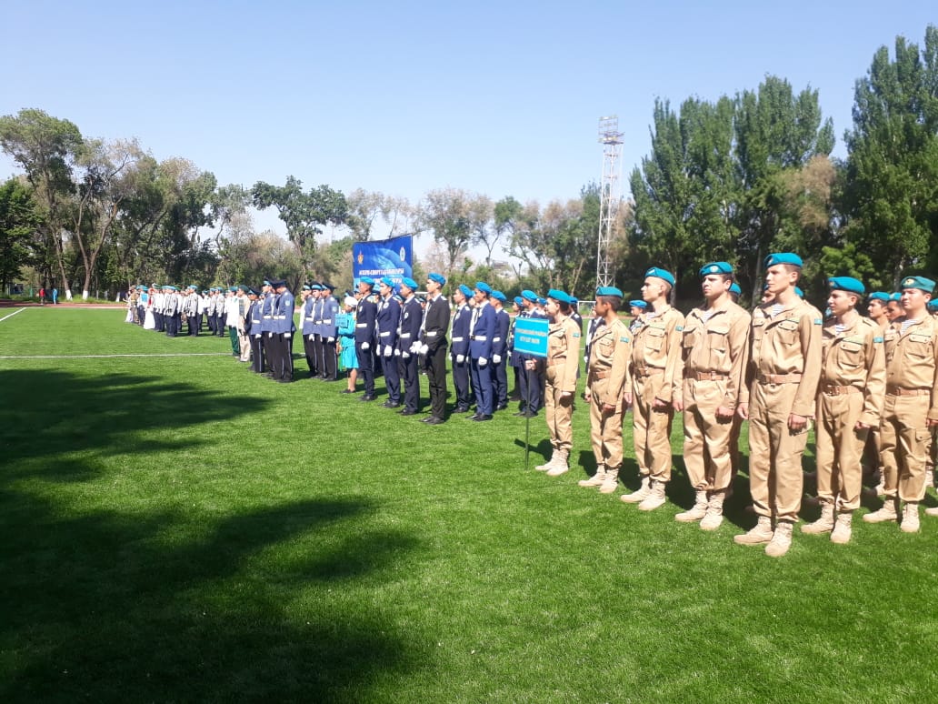 الماتىدا «ايبىن» اسكەري-پاتريوتتىق جاستار جيىنى ءوتتى