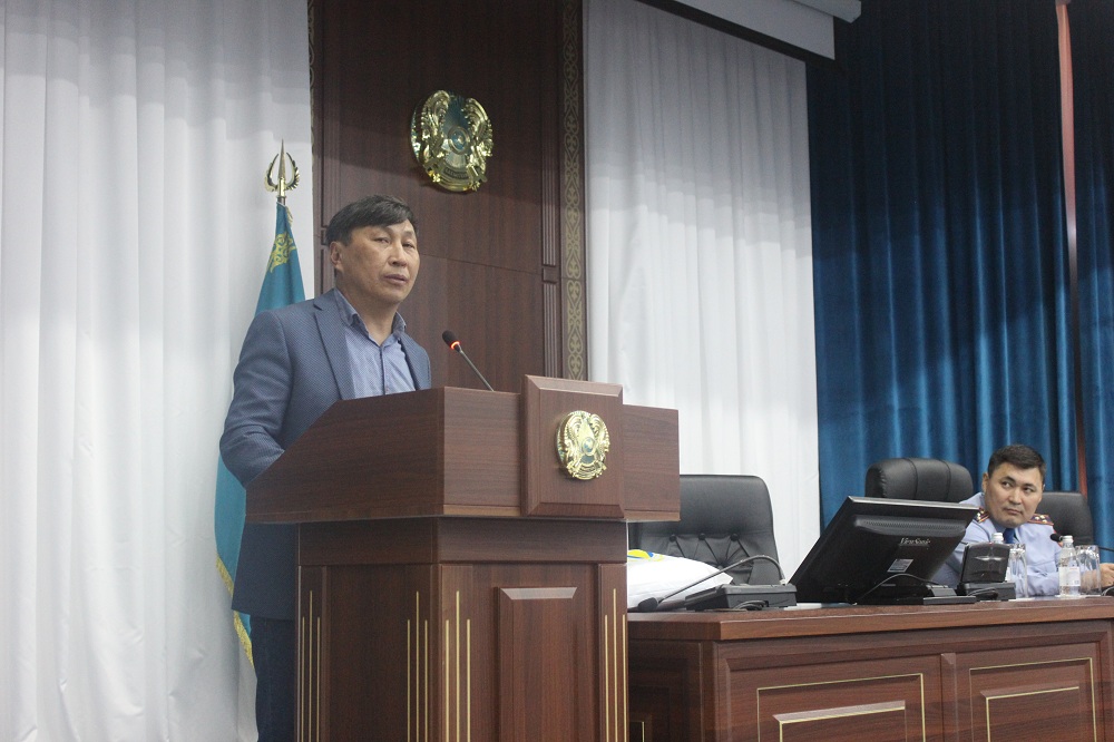 ماڭعىستاۋلىق پوليتسەيلەر مارات جىلانباەۆپەن كەزدەستى