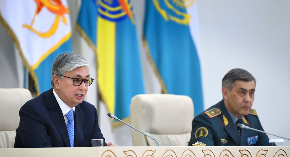 قاسىم-جومارت توقاەۆ قورعانىس مينيسترلىگىنىڭ وتىرىسىنا قاتىستى