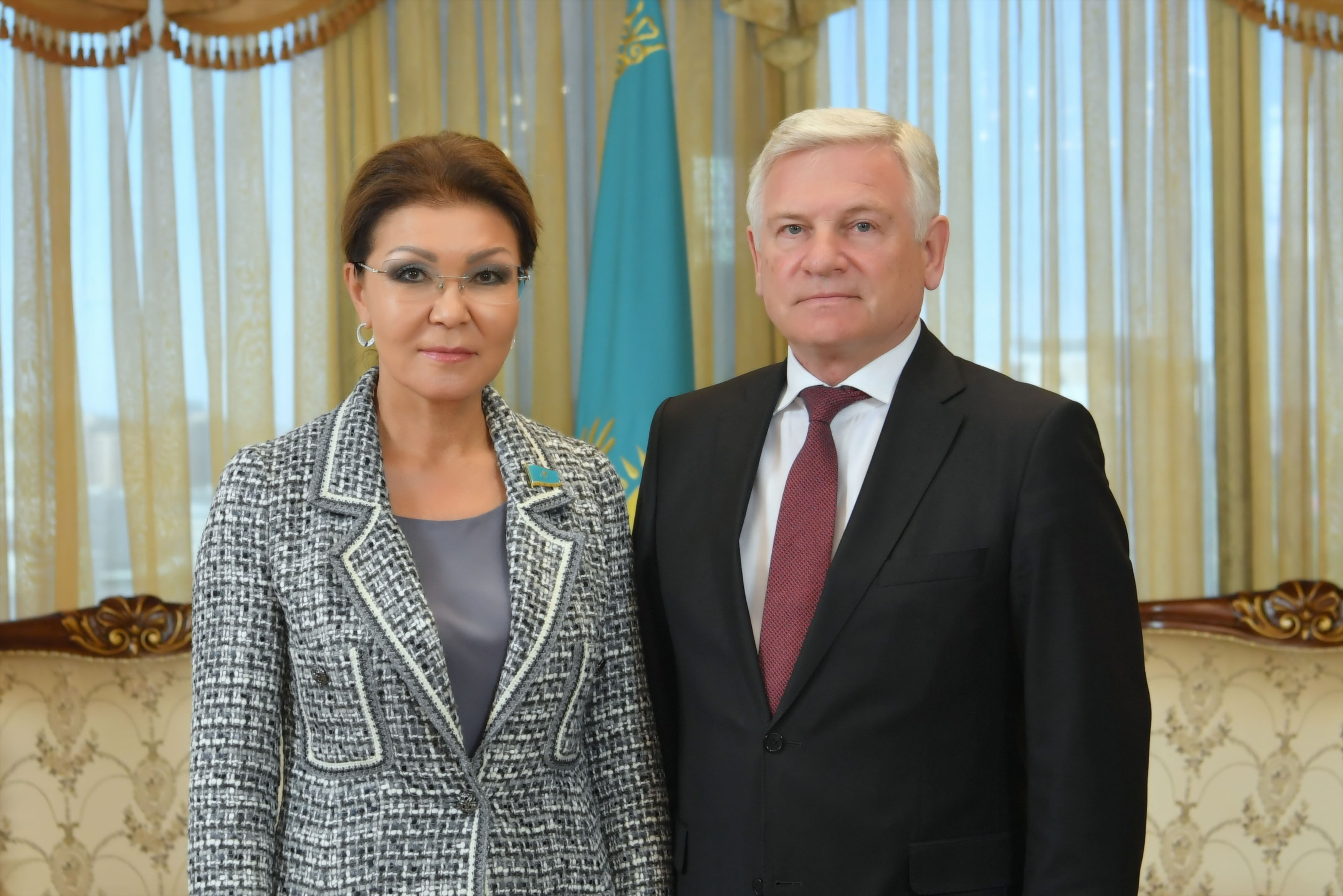 پارلامەنت سەناتىنىڭ توراعاسى بەلارۋس ەلشىسىن قابىلدادى