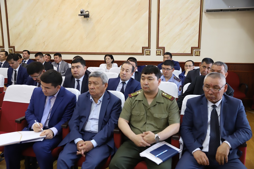 ماڭعىستاۋدا قوعامدىق قاۋىپسىزدىككە قاتىستى جيىن ءوتتى