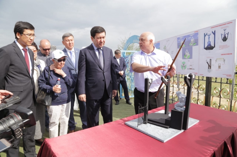 قاراعاندىداعى ماموچكينو زيراتىندا مەموريالدىق كەشەن پايدا بولادى