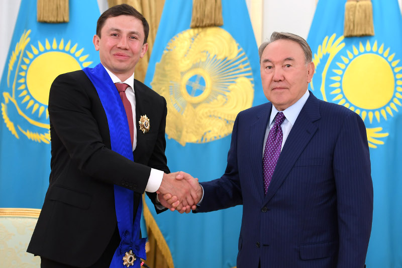 ەلباسى گولوۆكيندى كەزەكتى جەڭىسىمەن قۇتتىقتادى