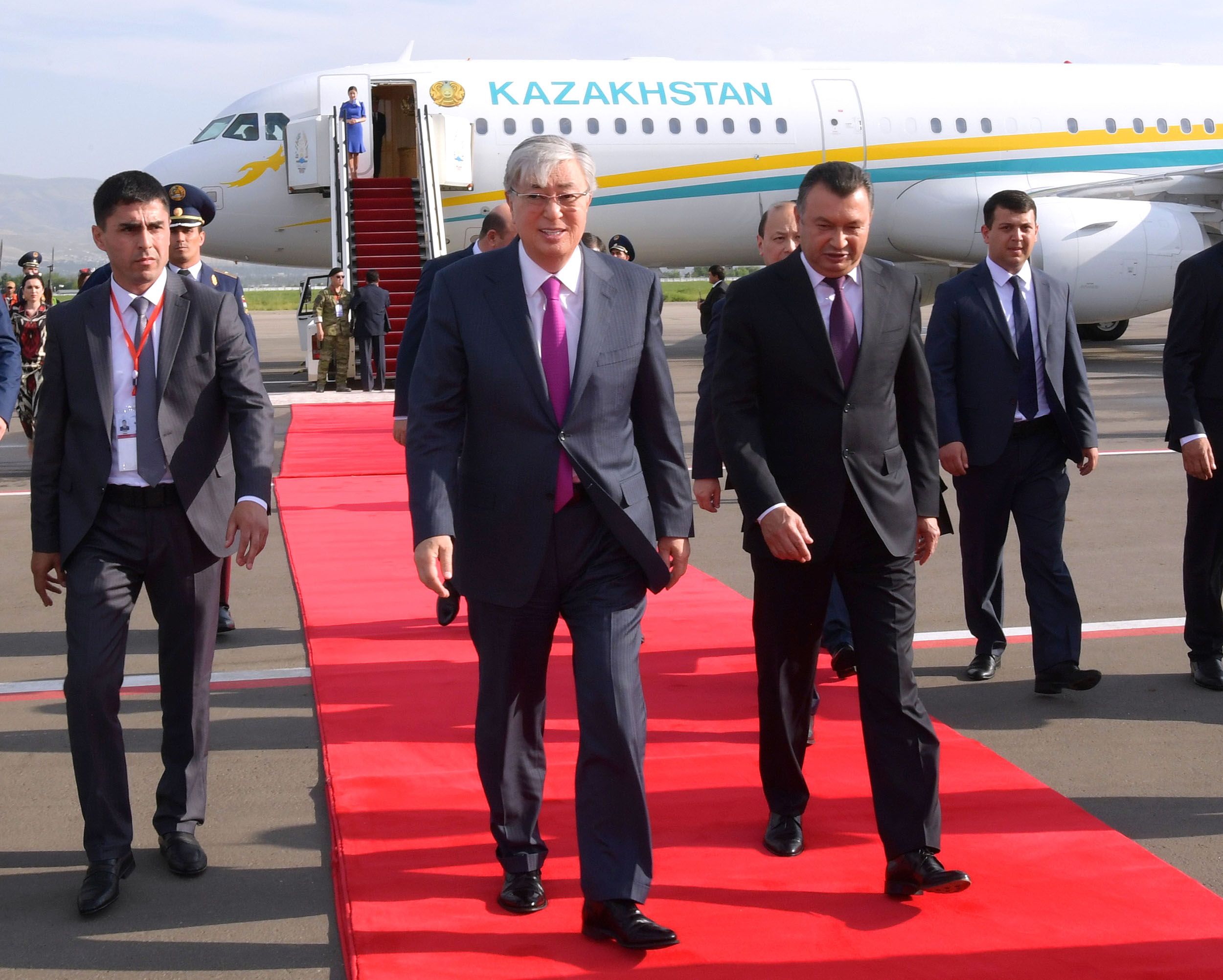 قاسىم-جومارت توقاەۆ دۋشانبە قالاسىنا كەلدى