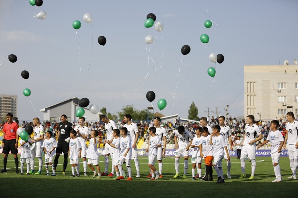 «اتىراۋ» فۋتبول كلۋبى قازاقستان كۋبوگىنىڭ فينالىنا  جولداما الدى