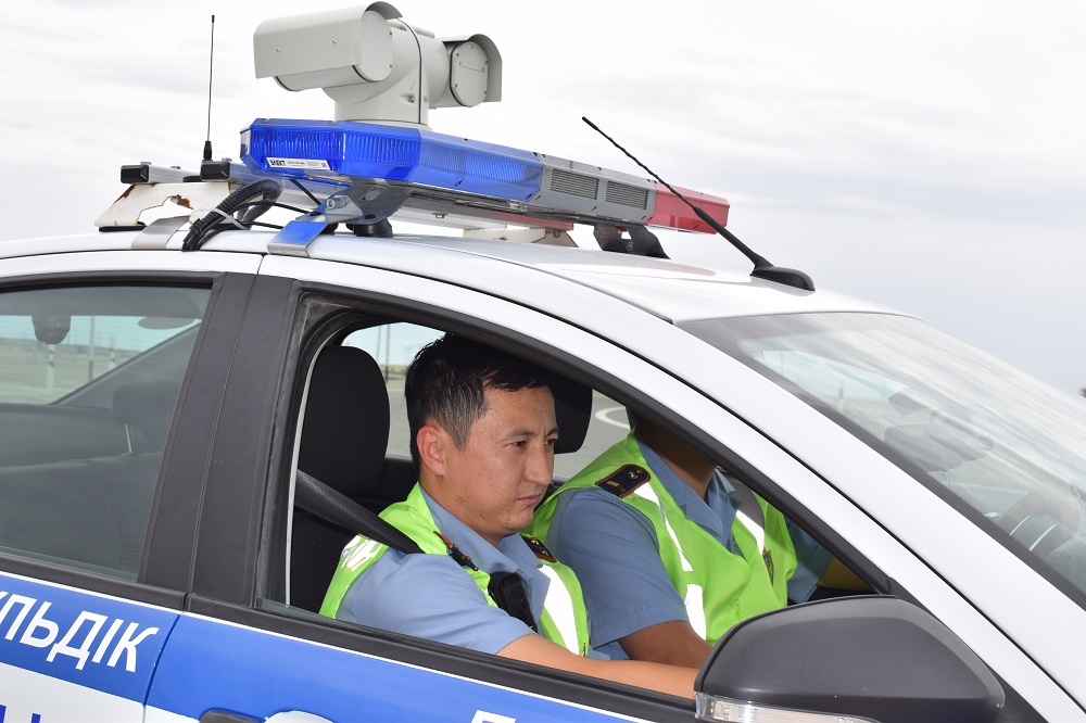 ماڭعىستاۋ وبلىسىنىڭ پوليتسيا دەپارتامەنتى «وكو» ەلەكتروندى كامەرالارىمەن جابدىقتالدى