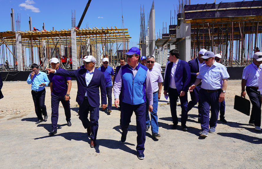 اسقار مامين جۇمىس ساپارىمەن تۇركىستان وبلىسىنا جانە شىمكەنت قالاسىنا باردى