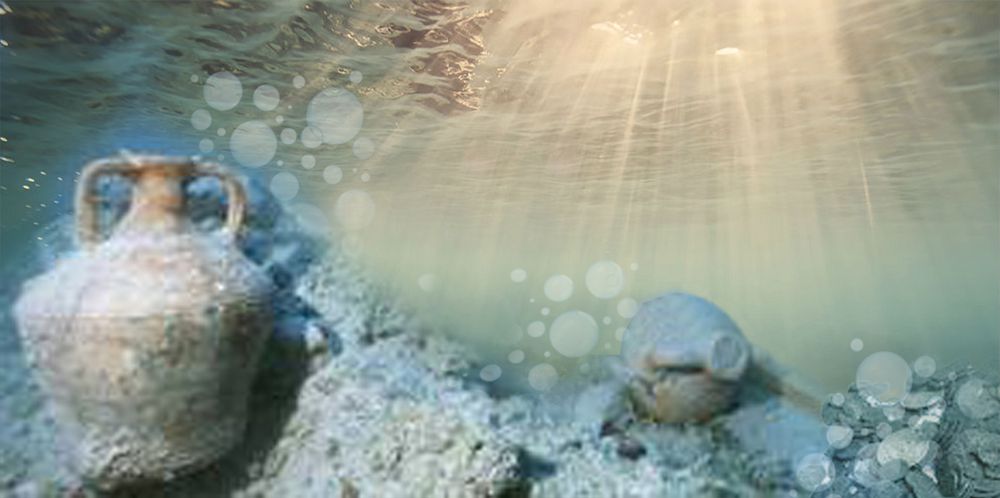 تەڭىز استىندا تاريحي قازىنا جاتىر