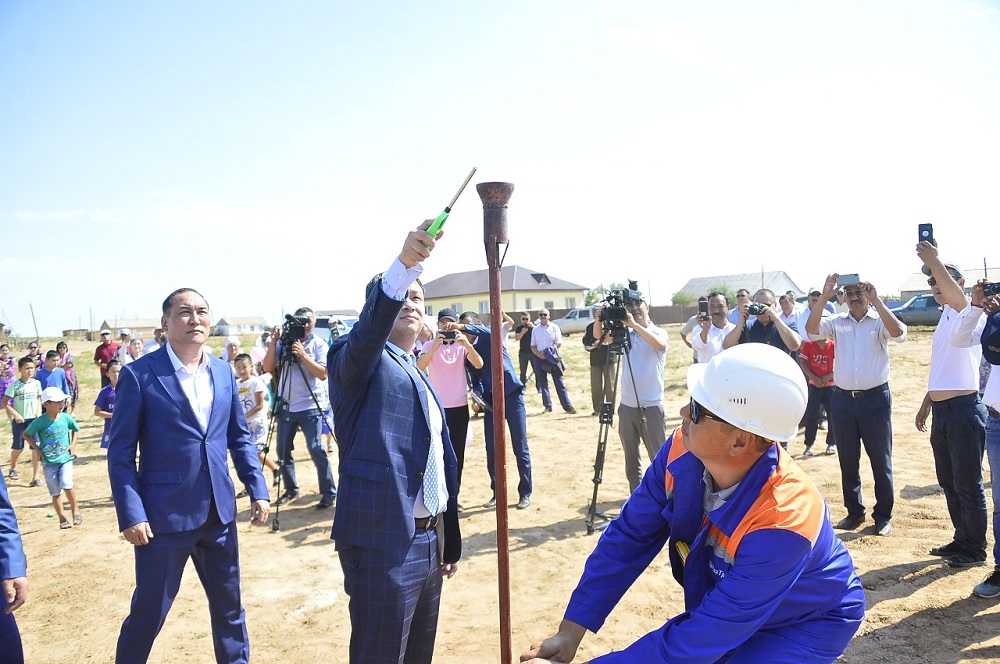 اتىراۋ وبلىسىنداعى ازعىر ءوڭىرى گازبەن تولىقتاي قامتىلدى