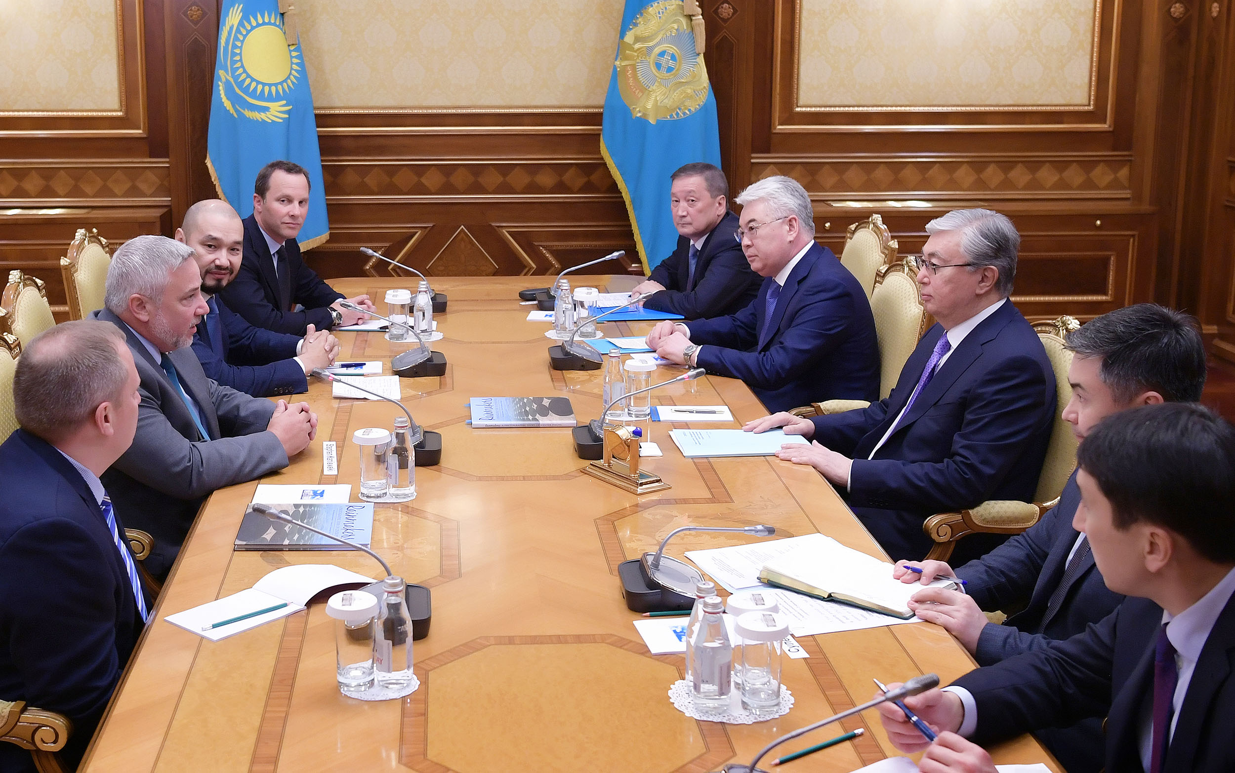 مەملەكەت باسشىسى Valmont Industries كومپانياسىنىڭ پرەزيدەنتى, باس ديرەكتورى Cتيۆ كانەۆسكيدى قابىلدادى